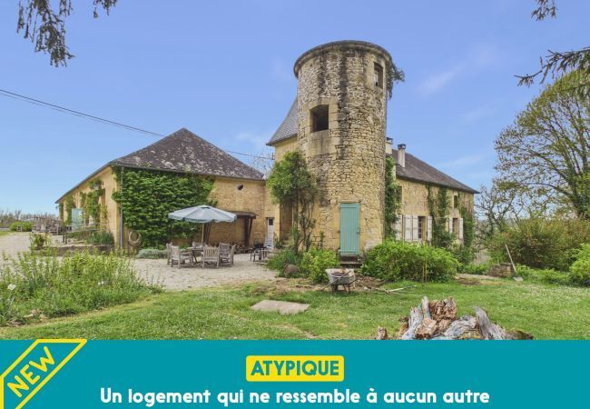 Gîte Rural à Fanlac - Gîte charme authentique & piscine commune
