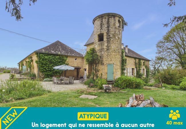 Gîte Rural à Fanlac - Gîte charme authentique & piscine commune