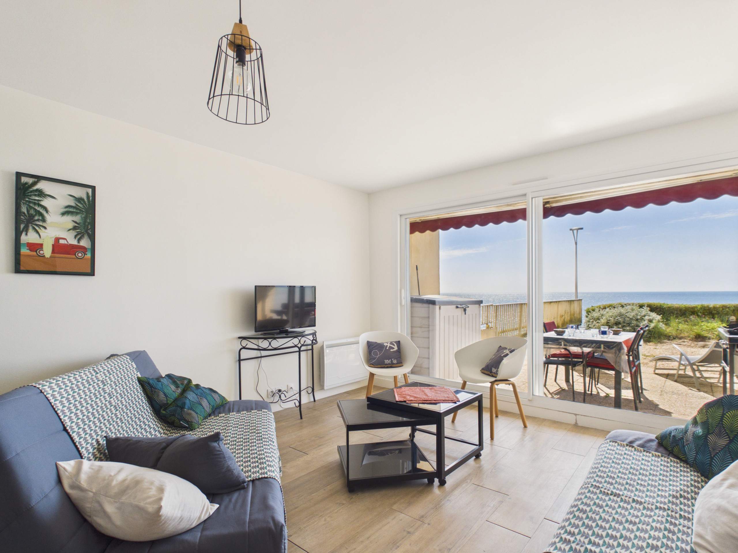  à Saint-Hilaire-de-Riez - Superbe vue mer avec terrasse, 2 adultes 2 enfants