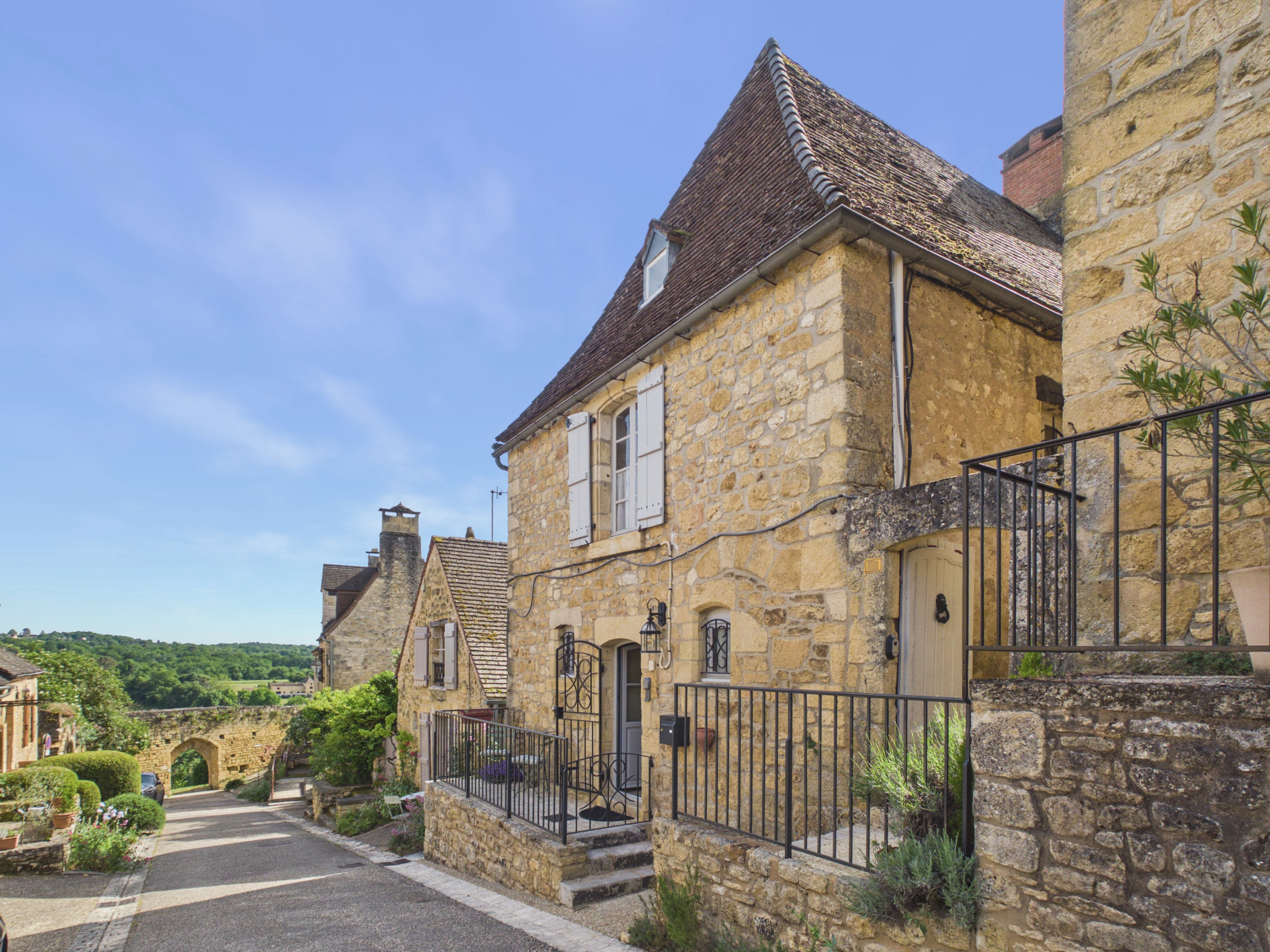  à Domme - Authentique maison familiale proche bourg - 6 pers