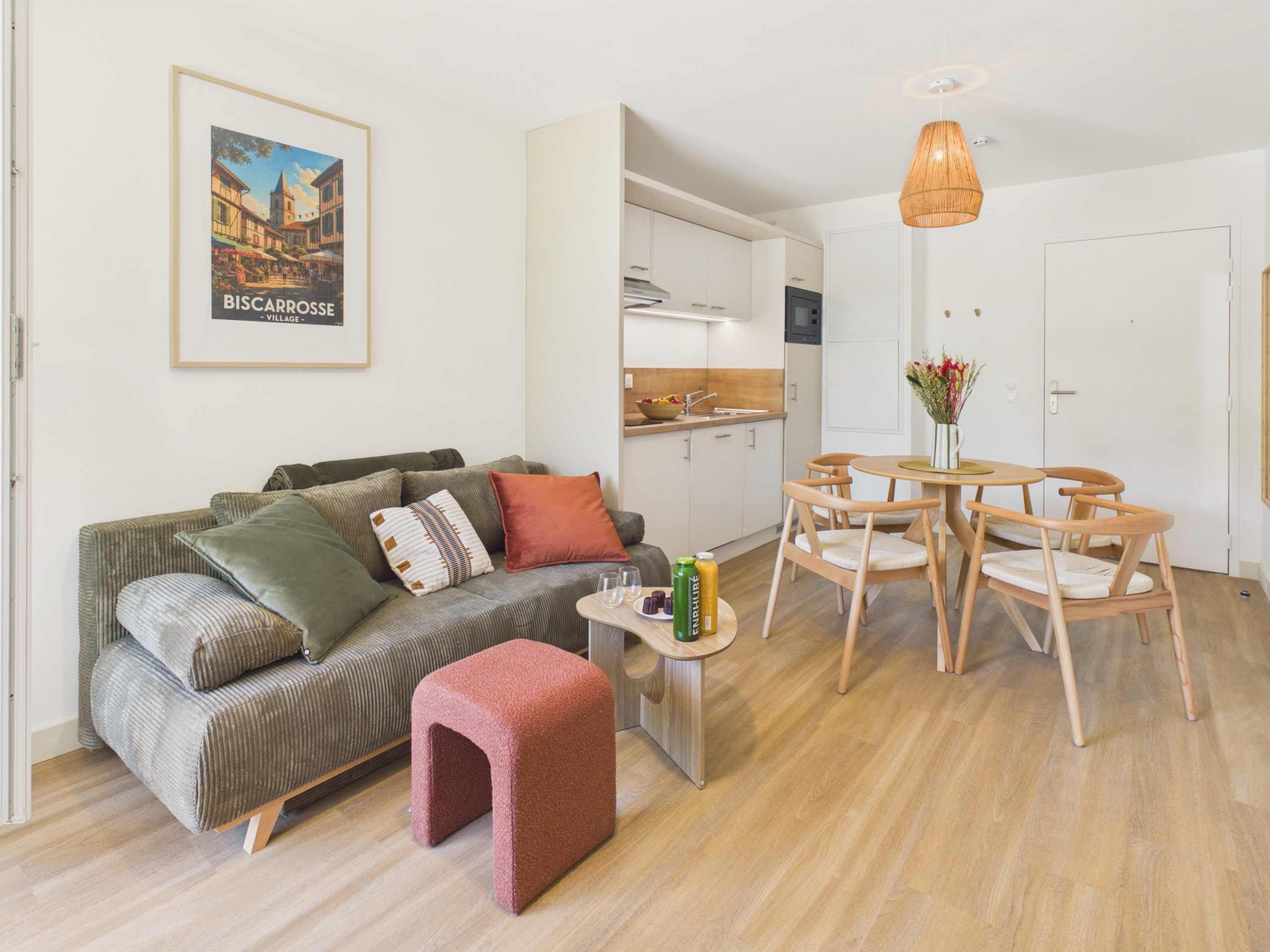  à Biscarrosse - Le Drift - appartement pour 4 - piscine commune