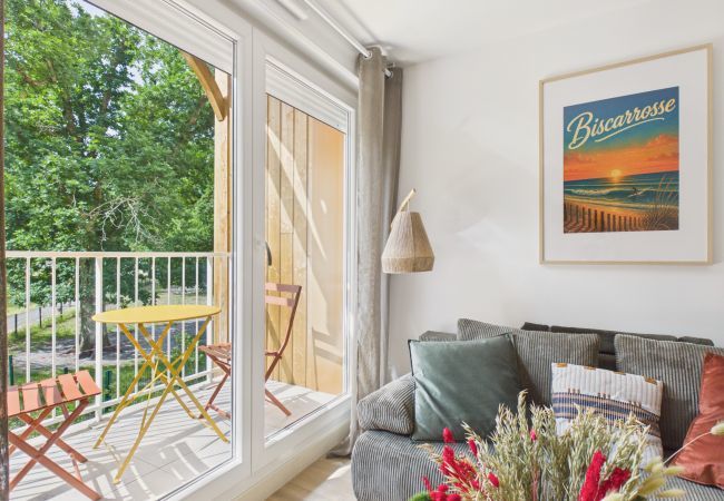 Appartement à Biscarrosse - Ondine - appartement pour 6 - piscine commune