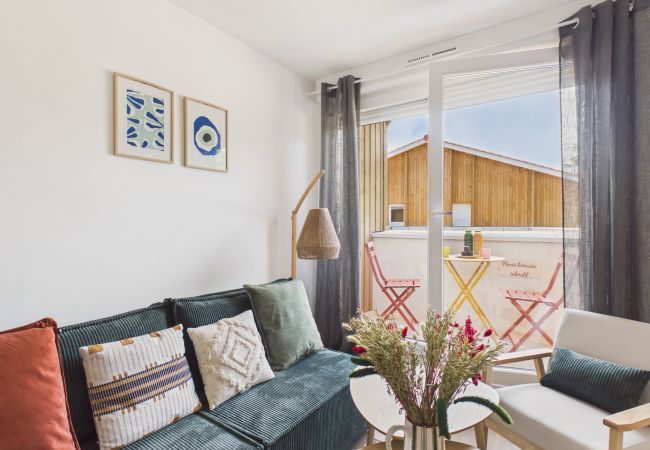Appartement à Biscarrosse - Peak&Point- appart pour 6- piscine commune