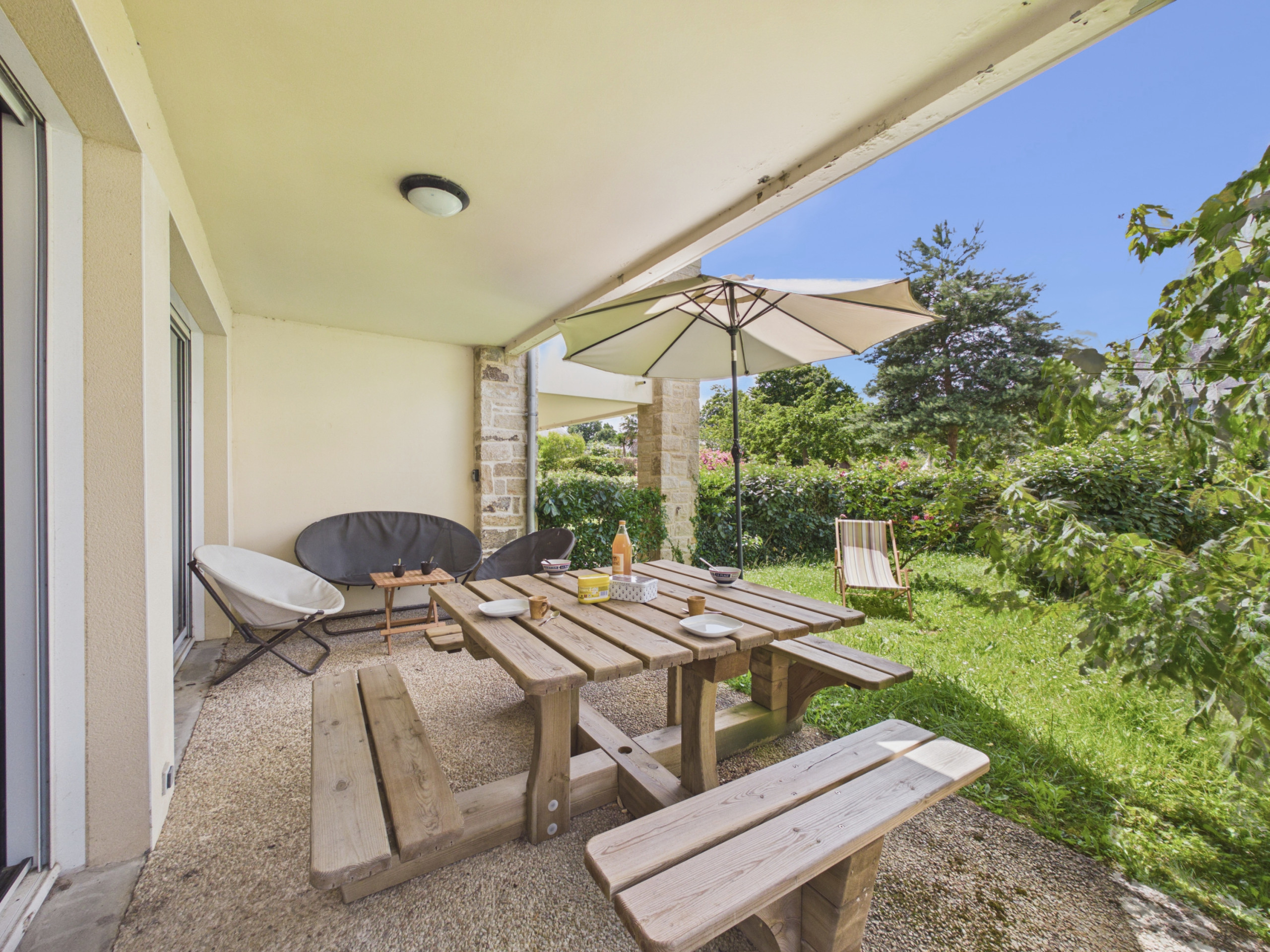  à Fouesnant - 400 m de la plage - Appartement pour 4 - plancha
