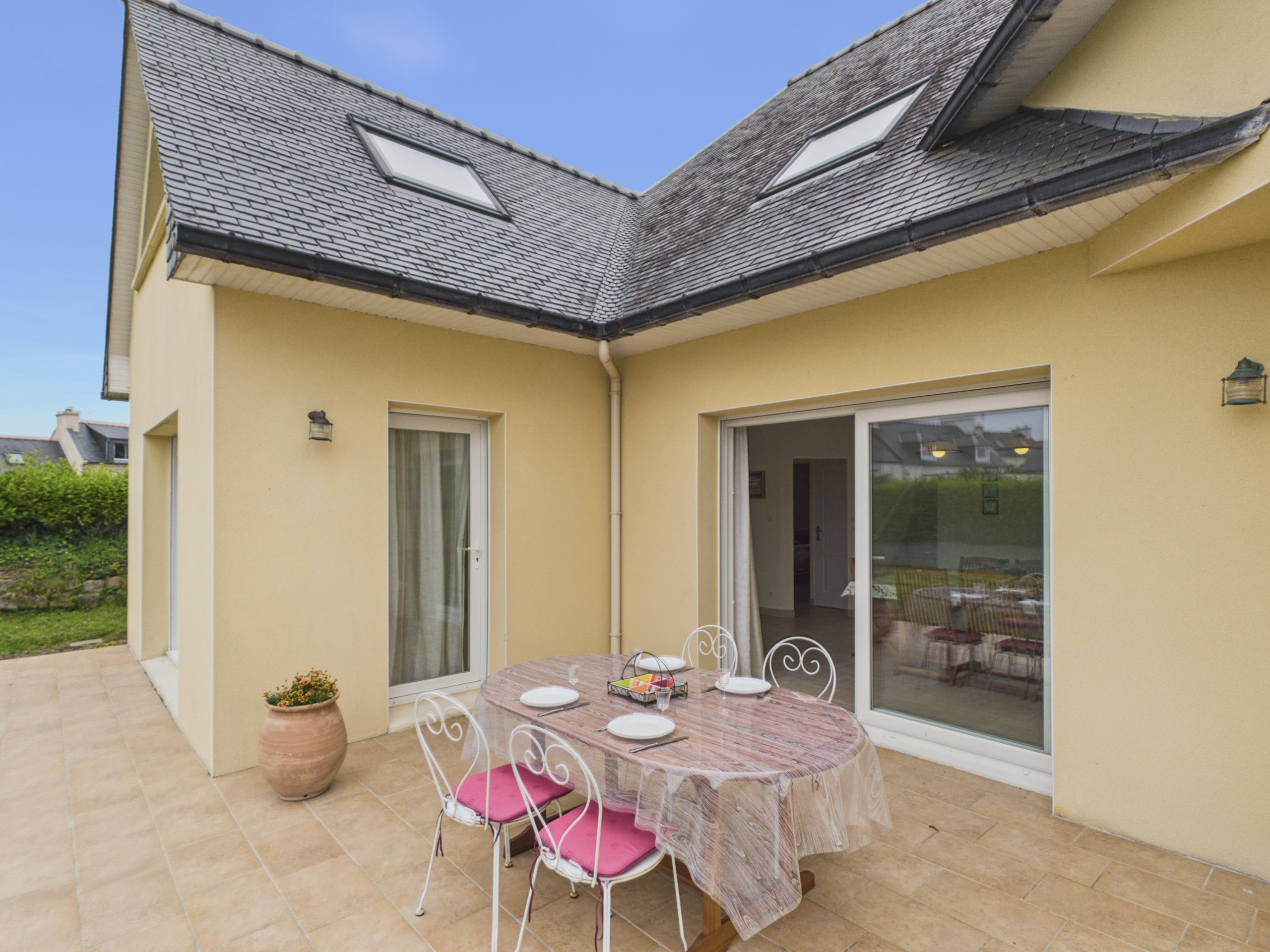 à Plouguerneau - Plage à 200m, maison familiale pour 7 avec jardin