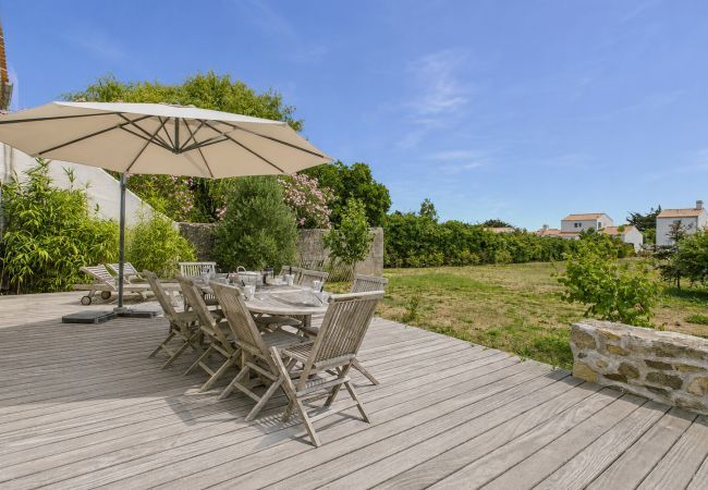 Maison à Noirmoutier-en-l´Ile - Maison 8 pers avec jardin à 200 m de la plage