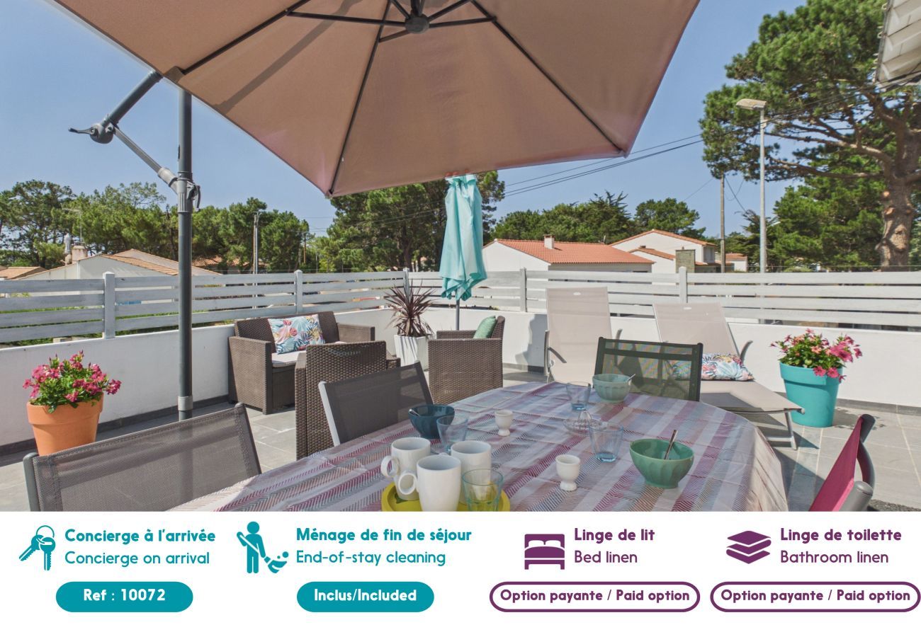 Maison à Bretignolles-sur-Mer - Maison pour 6 - jardin et terrasse - 300m plage