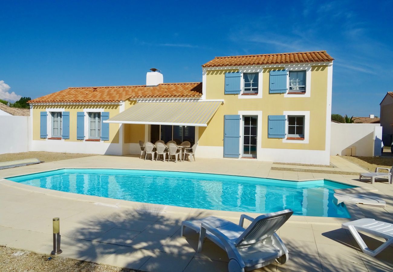 Villa à Saint-Jean-de-Monts - Grande villa pour 8 avec piscine