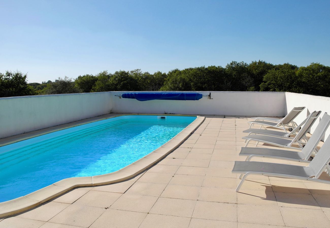 Maison mitoyenne à Commequiers - Séjour à la campagne pour 6 avec piscine