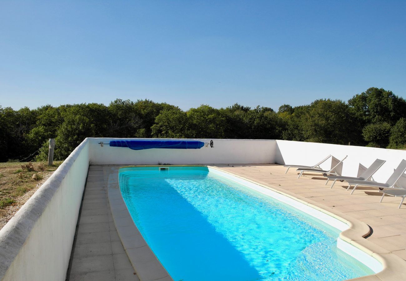 Maison mitoyenne à Commequiers - Séjour à la campagne pour 6 avec piscine