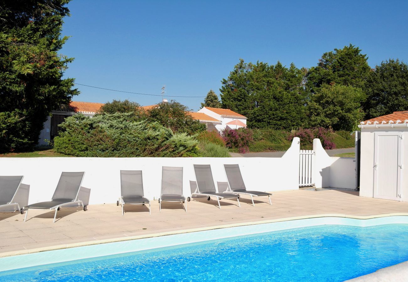 Maison mitoyenne à Commequiers - Séjour à la campagne pour 6 avec piscine