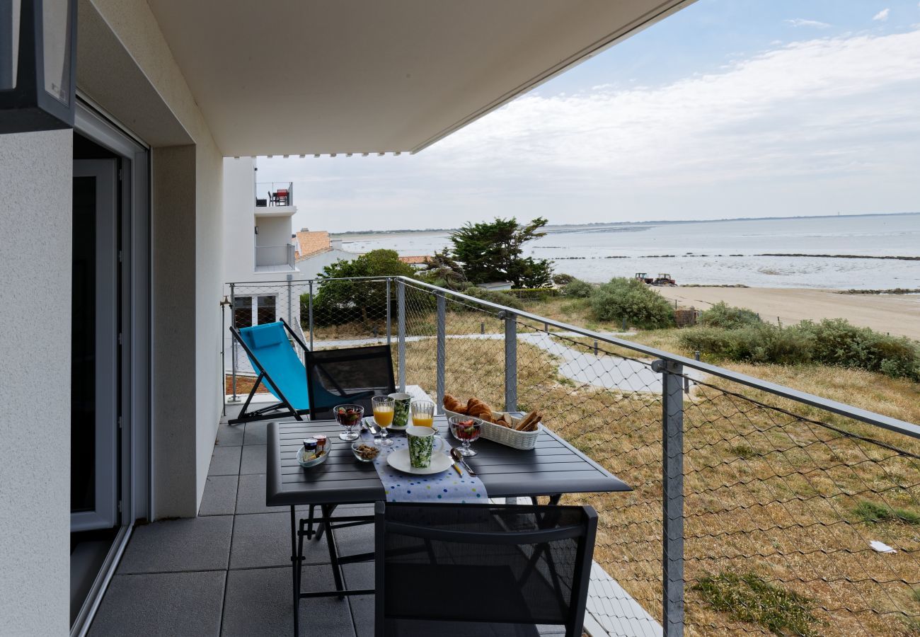 Appartement à La Guérinière - Face à la mer - 50 m de la plage des homardiers