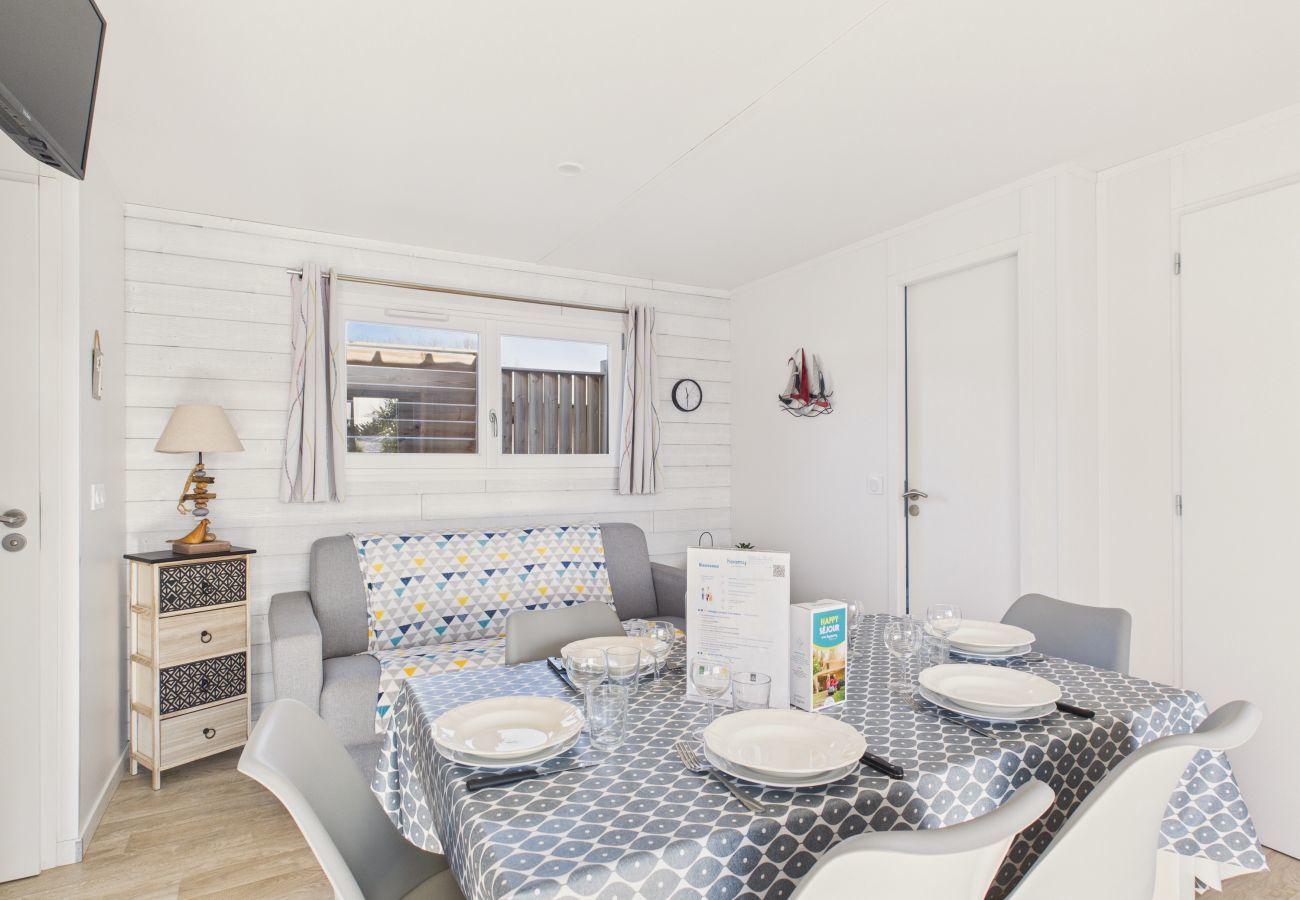 Chalet à Saint-Hilaire-de-Riez - Chalet pour 6, domaine avec piscine