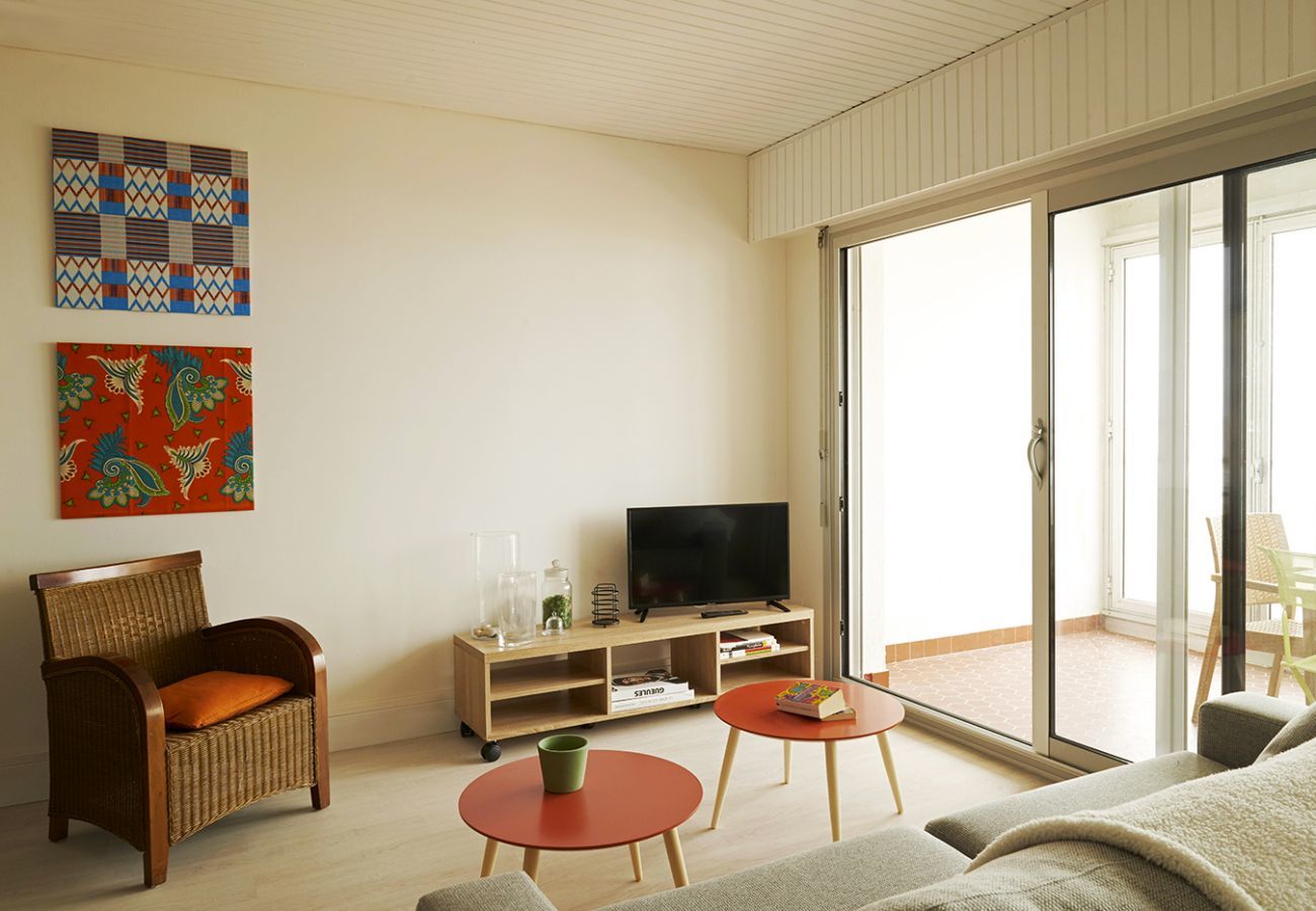 Appartement à Saint-Gilles-Croix-de-Vie - Appartement pour 6 sur la Grande Plage, St Gilles