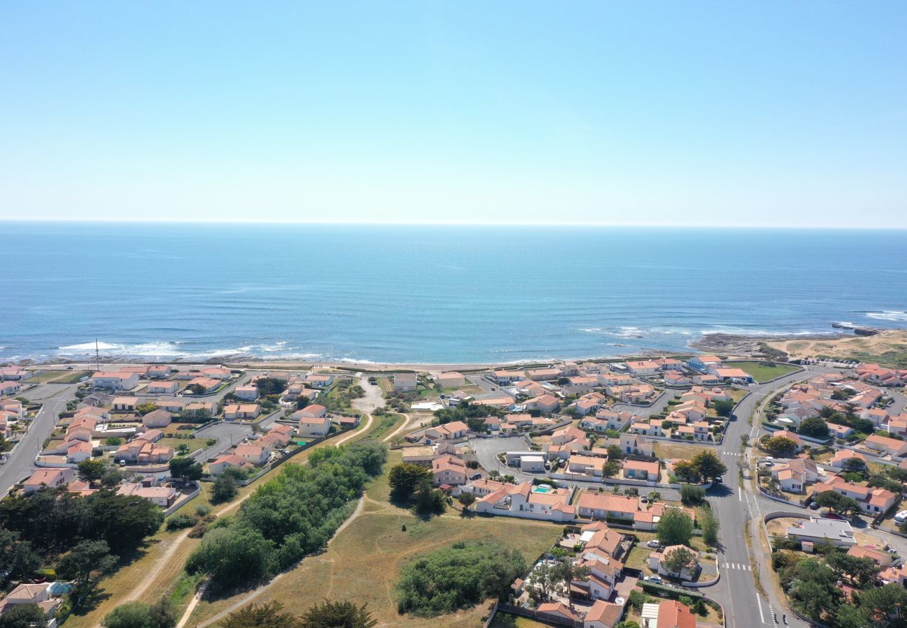 Maison à Bretignolles-sur-Mer - Une maison pour 10 avec jardin près de la mer 