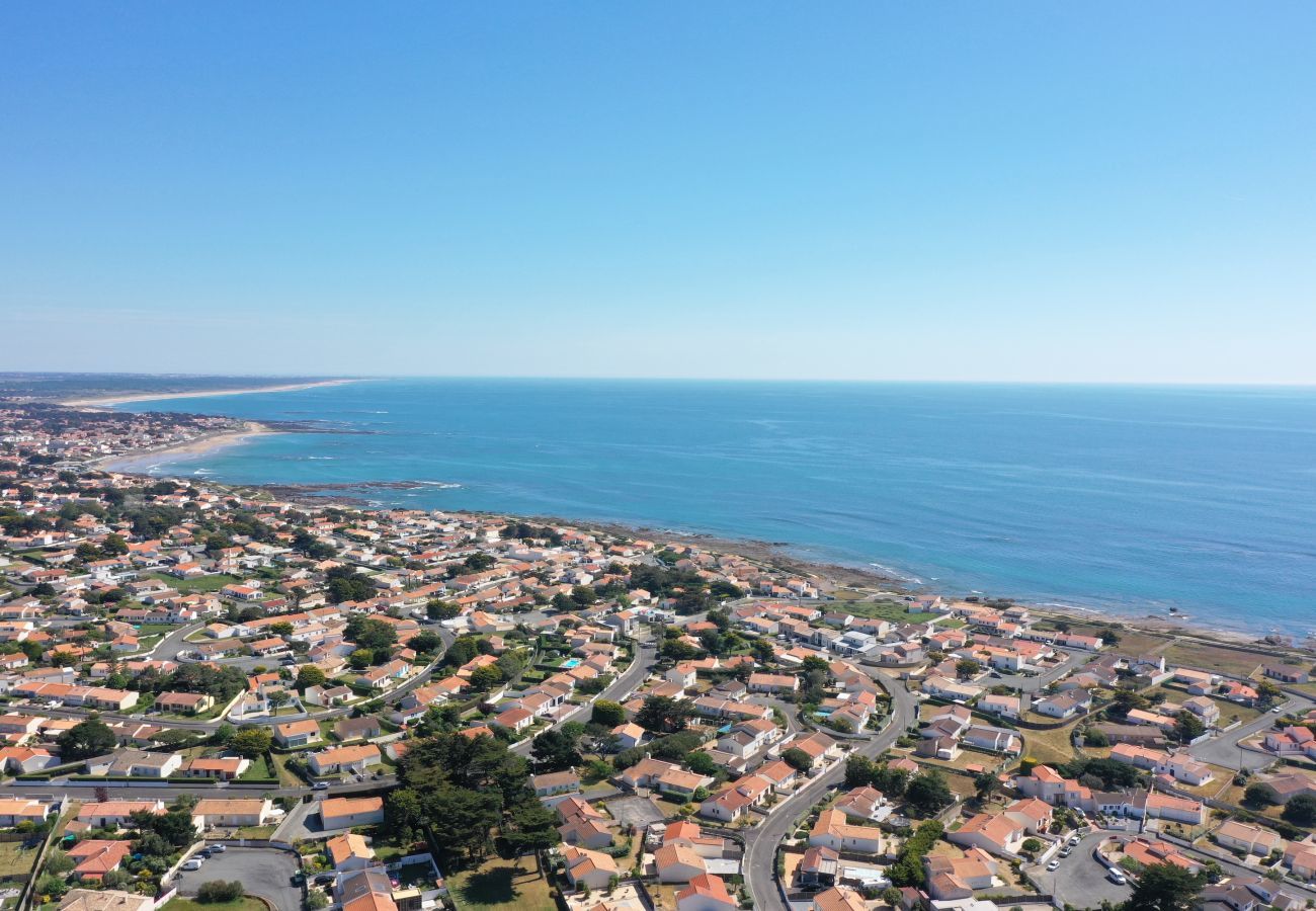 Maison à Bretignolles-sur-Mer - Une maison pour 10 avec jardin près de la mer 
