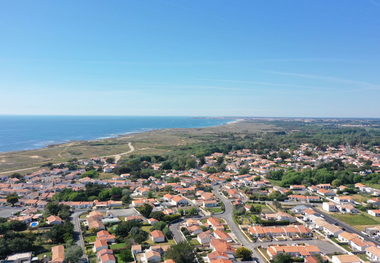 Maison à Bretignolles-sur-Mer - Une maison pour 10 avec jardin près de la mer 