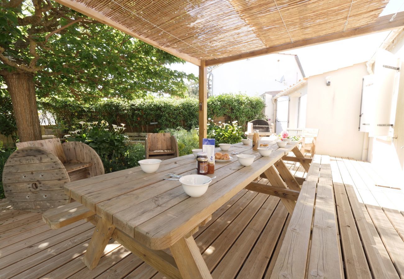 Maison à Bretignolles-sur-Mer - Une maison pour 10 avec jardin près de la mer 