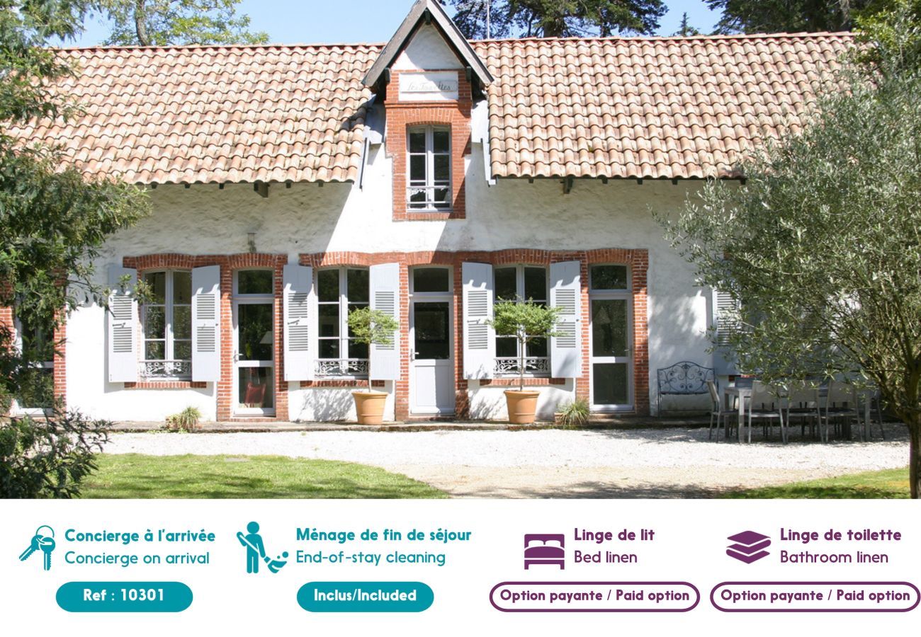 Maison à Noirmoutier-en-l´Ile - Villa traditionnelle pour 8  - 550m de la plage