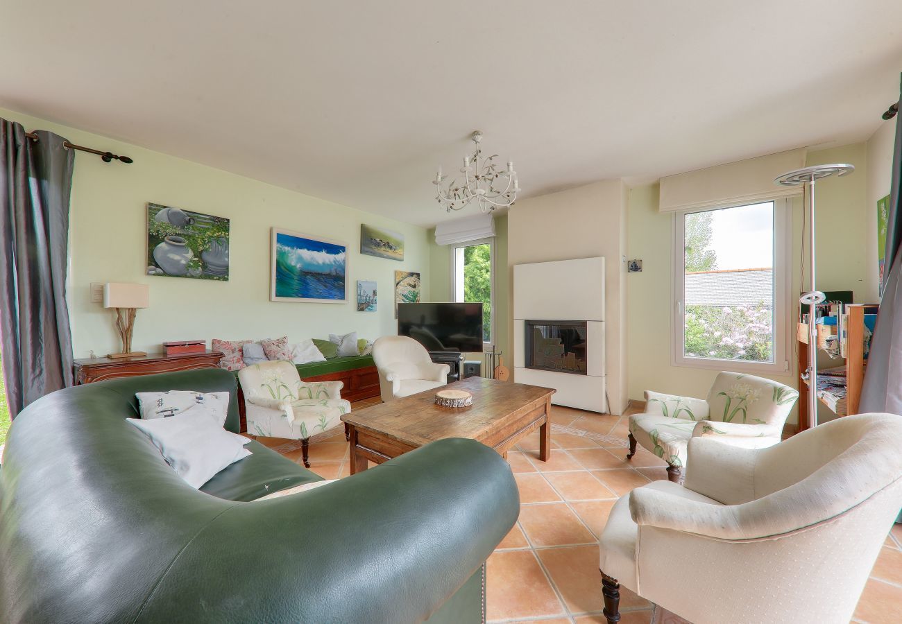 Maison à Arzon - Maison avec jardin pour 10 - 600m de la plage