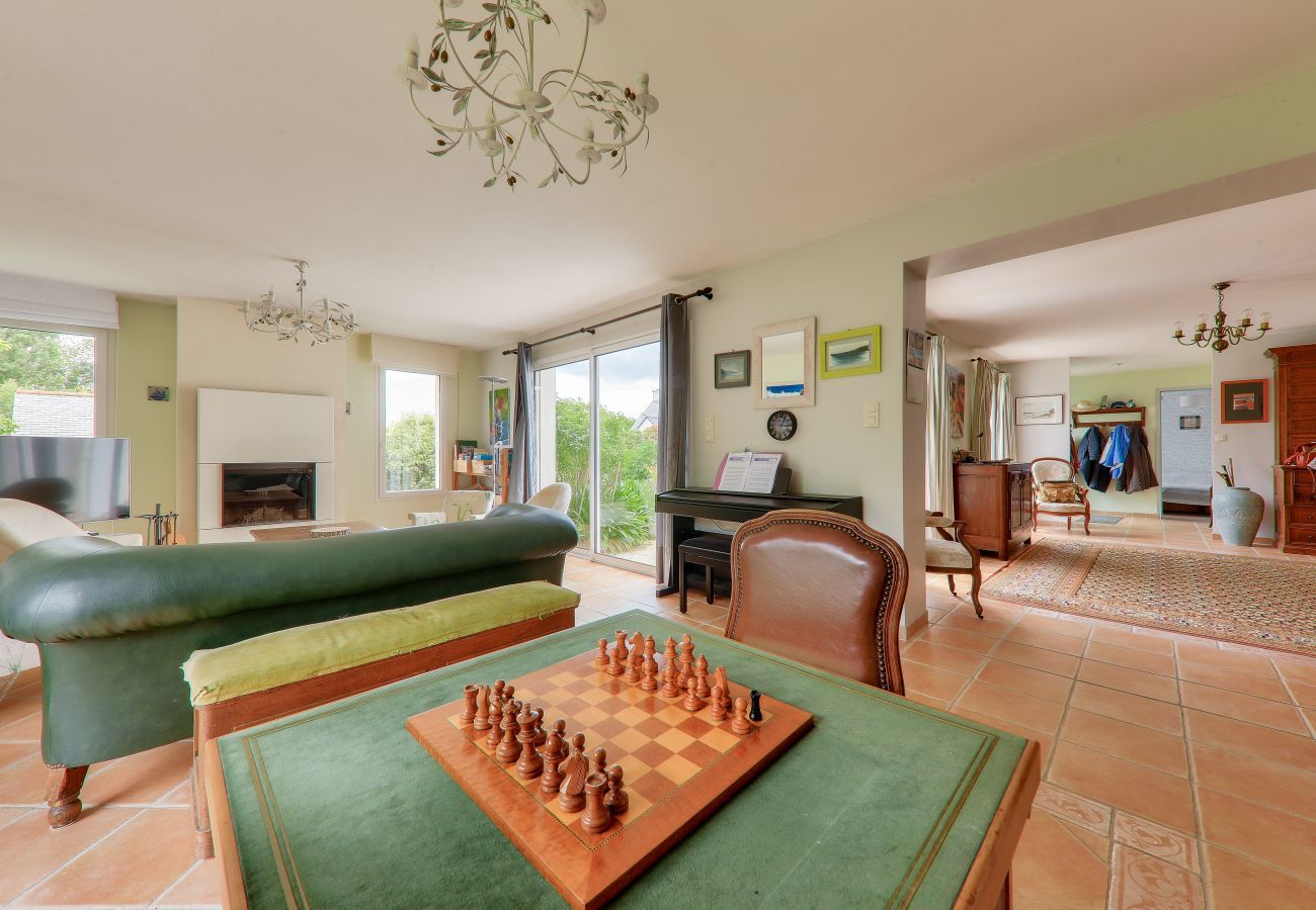 Maison à Arzon - Maison avec jardin pour 10 - 600m de la plage