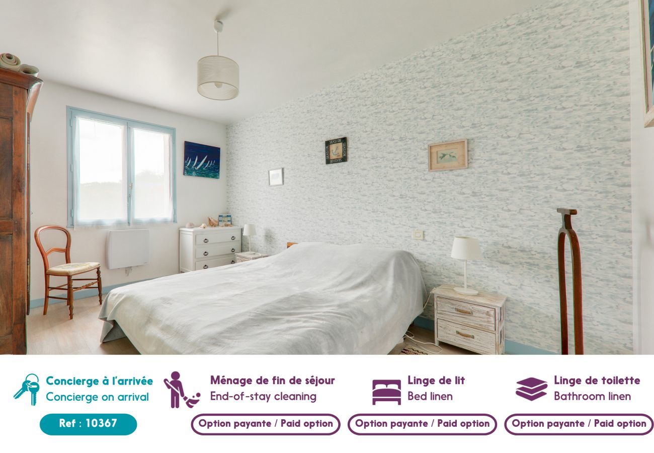 Maison à Arzon - Maison avec jardin pour 10 - 600m de la plage