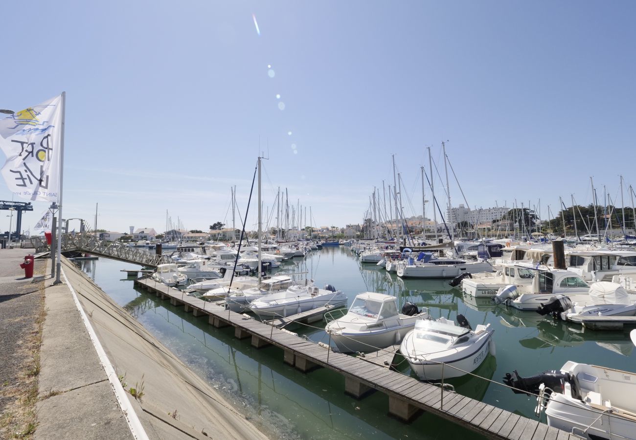 Appartement à Saint-Gilles-Croix-de-Vie - Appartement pour 4 sur la marina de St-Gilles