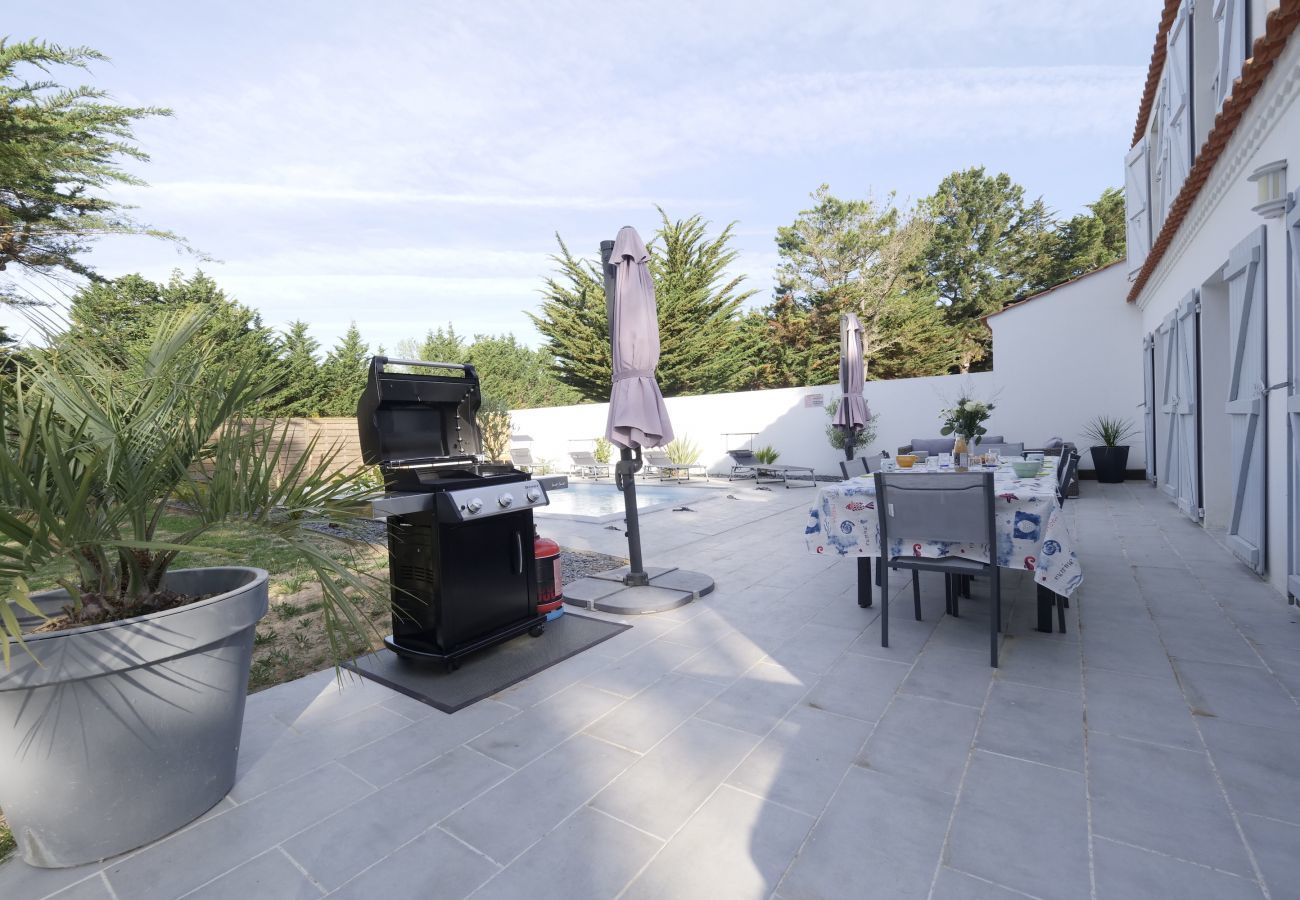 Maison à Saint-Jean-de-Monts - Villa avec piscine pour 8