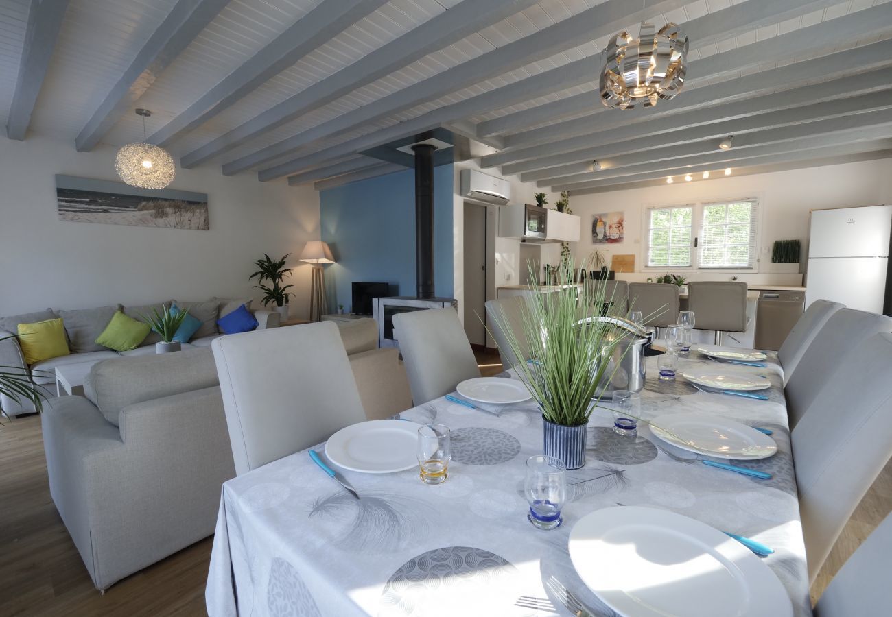 Maison à Saint-Jean-de-Monts - Villa avec piscine pour 8
