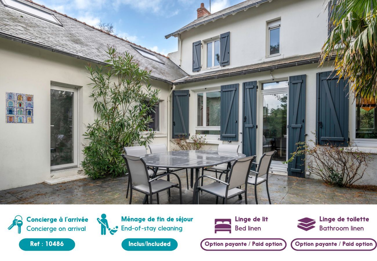 Maison à La Baule-Escoublac - Villa « Les Libellules » pour 8 personnes 
