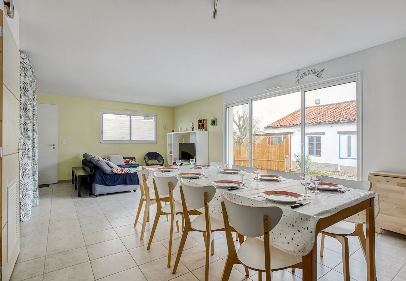 Maison à Saint-Jean-de-Monts - Vacances pour 10 personnes, tout à pied ! 