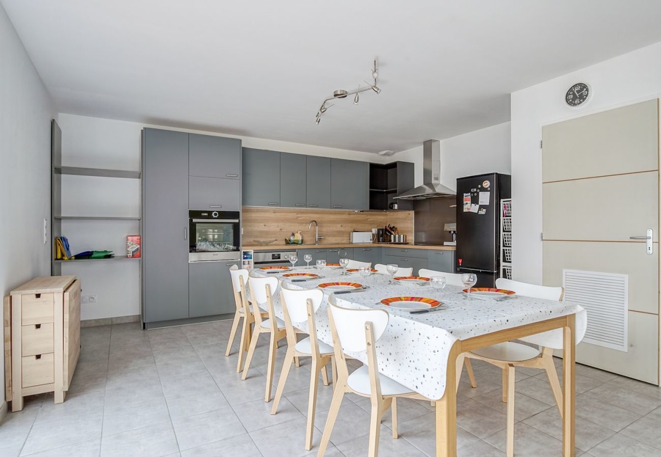 Maison à Saint-Jean-de-Monts - Vacances pour 10 personnes, tout à pied ! 