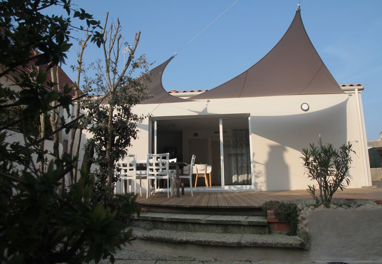 Maison à Saint-Jean-de-Monts - Vacances pour 10 personnes, tout à pied ! 