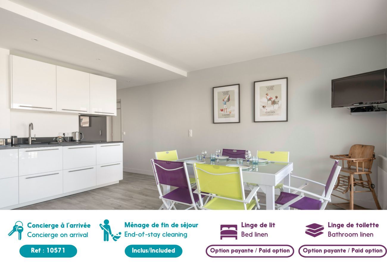 Appartement à Pornichet - Appartement pour 4 avec vue sur la marina