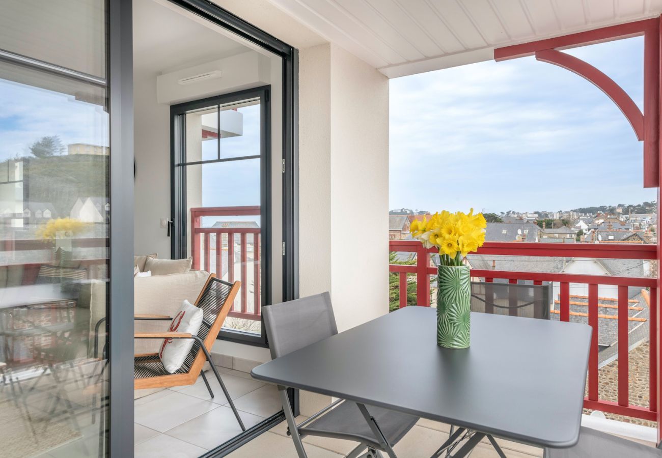 Appartement à Pléneuf-Val-André - Appartement pour 6, plage de Pléneuf Val André