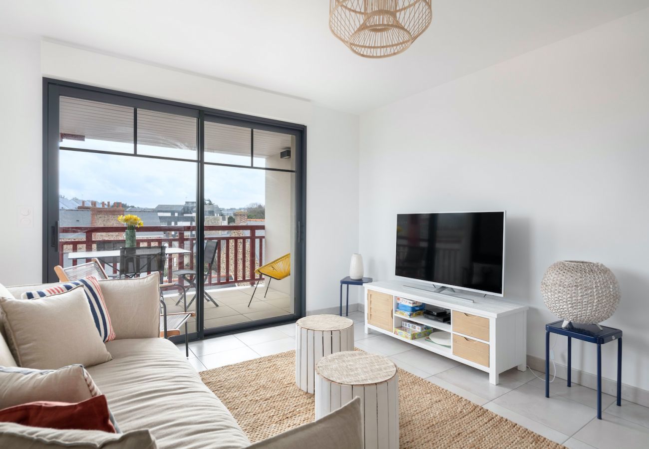 Appartement à Pléneuf-Val-André - Appartement pour 6, plage de Pléneuf Val André