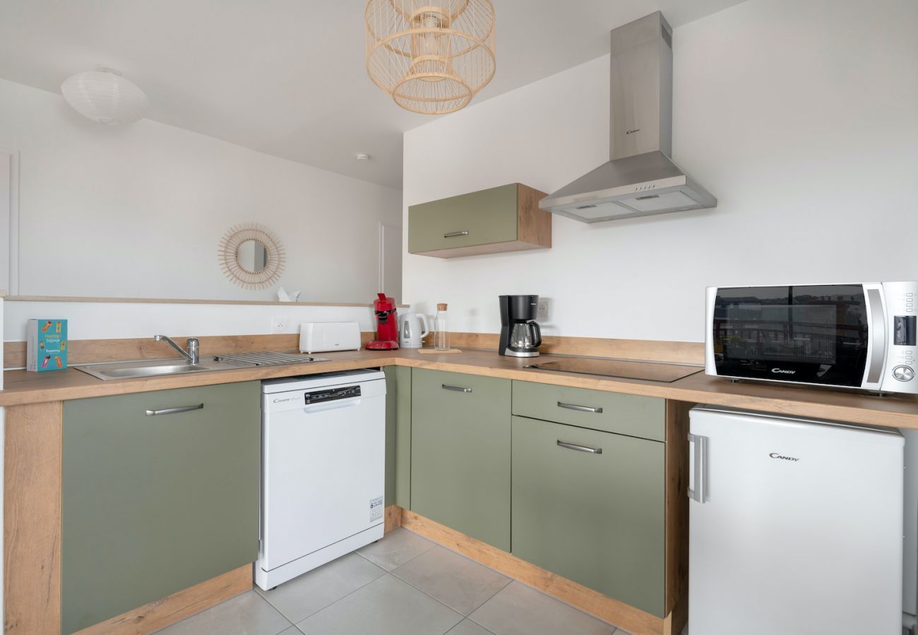 Appartement à Pléneuf-Val-André - Appartement pour 6, plage de Pléneuf Val André