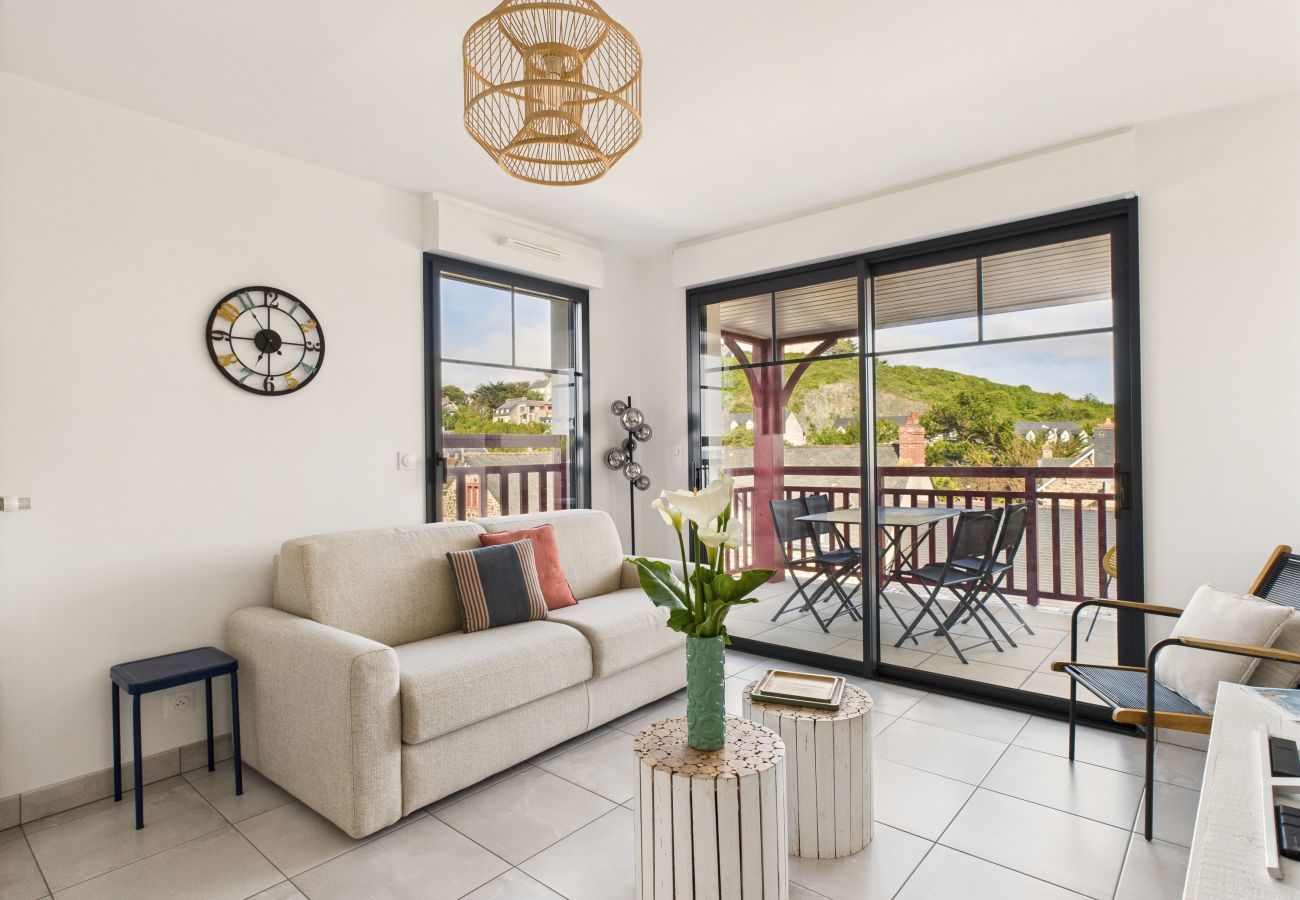 Appartement à Pléneuf-Val-André - Appartement pour 6, plage de Pléneuf Val André