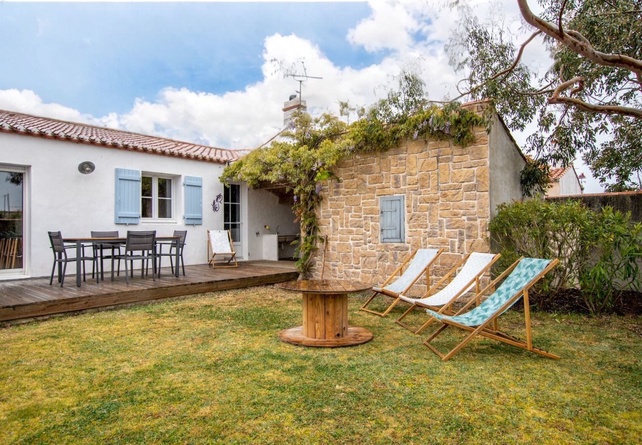 Maison à Noirmoutier-en-l´Ile - Maison 10 personnes - Jardin - Noirmoutier-en-l’Ile 