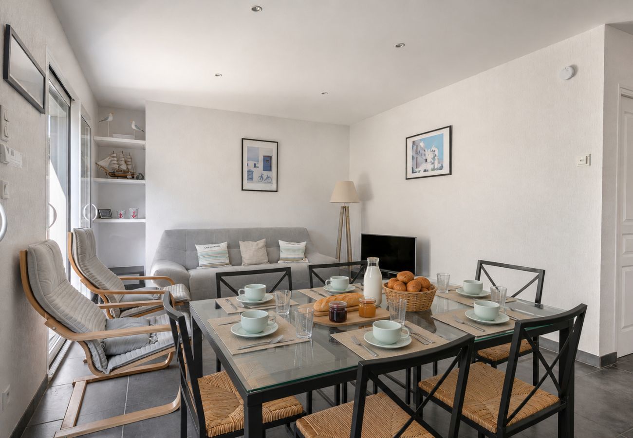 Maison mitoyenne à Arzon - À 200m du Port de Crouesty, Maison 6 personnes