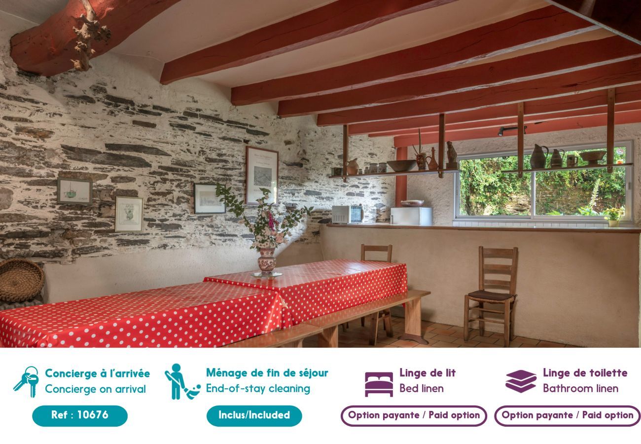 Maison à Rochefort-en-Terre - Gîte typique pour 6 à Rochefort-en-terre