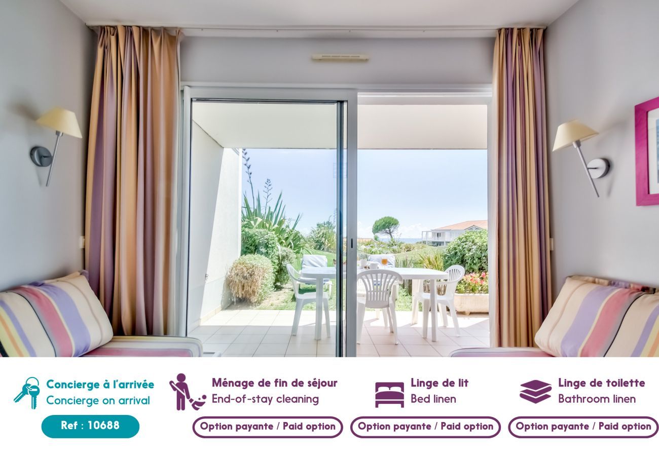 Appartement à Les Sables-d´Olonne - Appartement avec jardin partagé pour 4