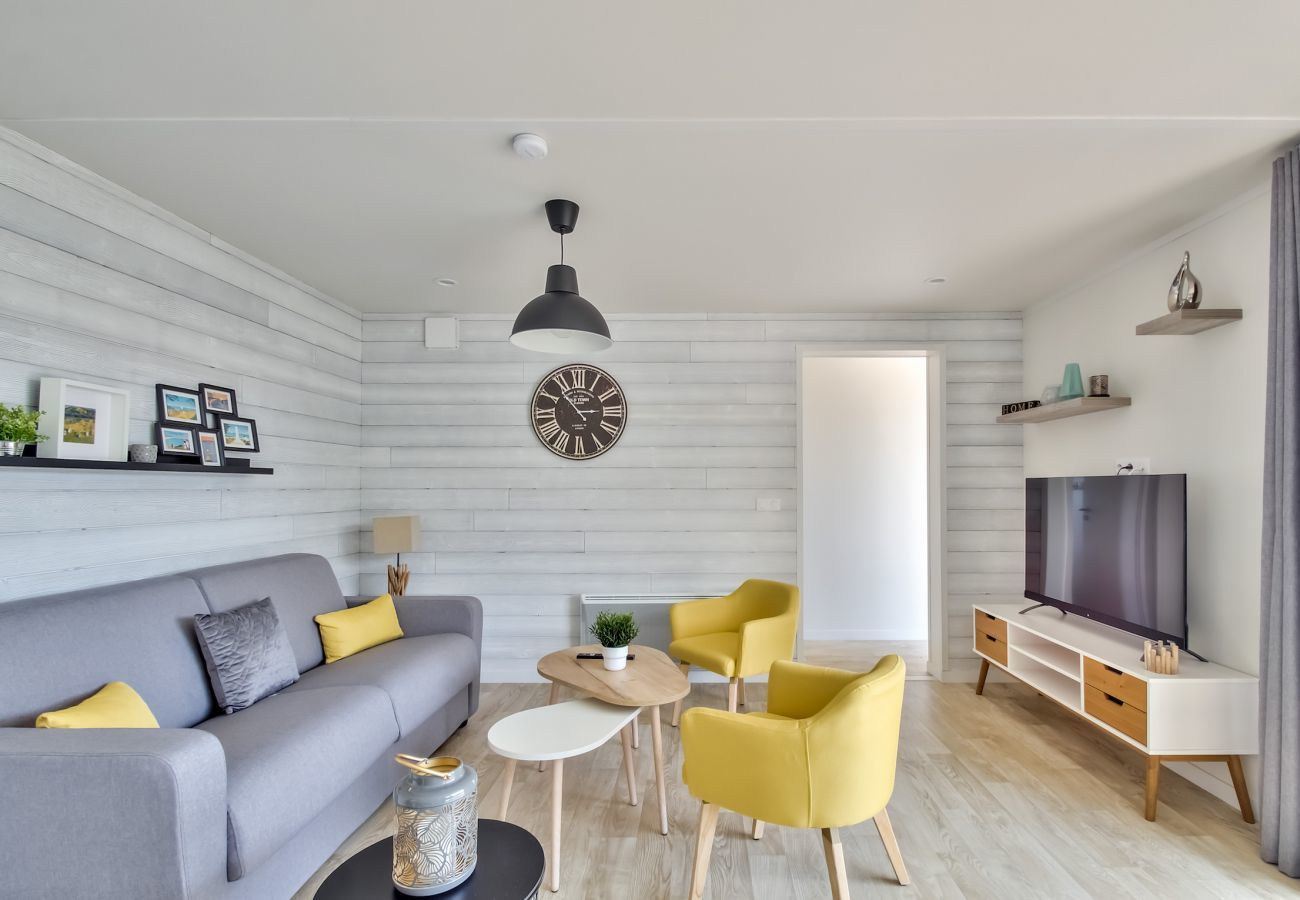 Chalet à Bretignolles-sur-Mer - Chalet pour 8 dans résidence avec piscine chauffée