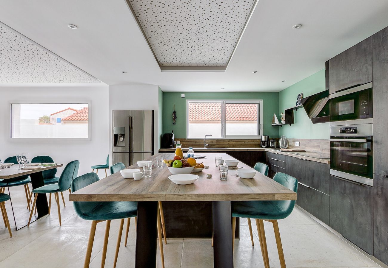 Maison à La Barre-de-Monts - Magnifique villa pour grande famille avec Piscine