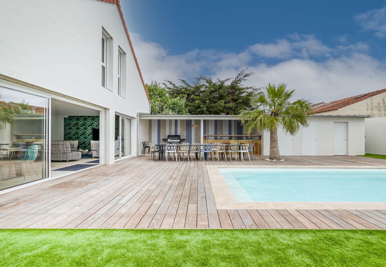 Maison à La Barre-de-Monts - Magnifique villa pour grande famille avec Piscine
