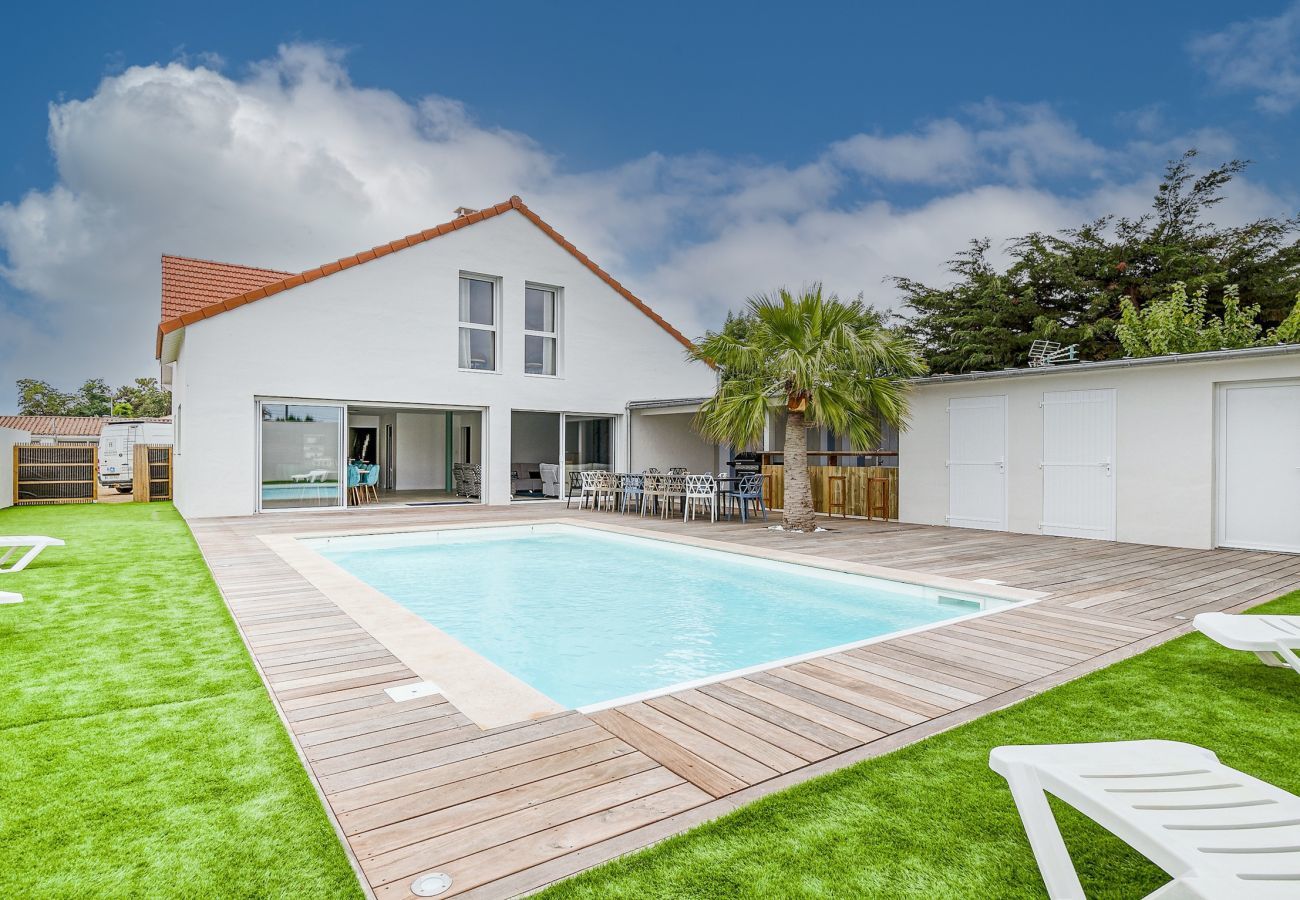 Maison à La Barre-de-Monts - Magnifique villa pour grande famille avec Piscine
