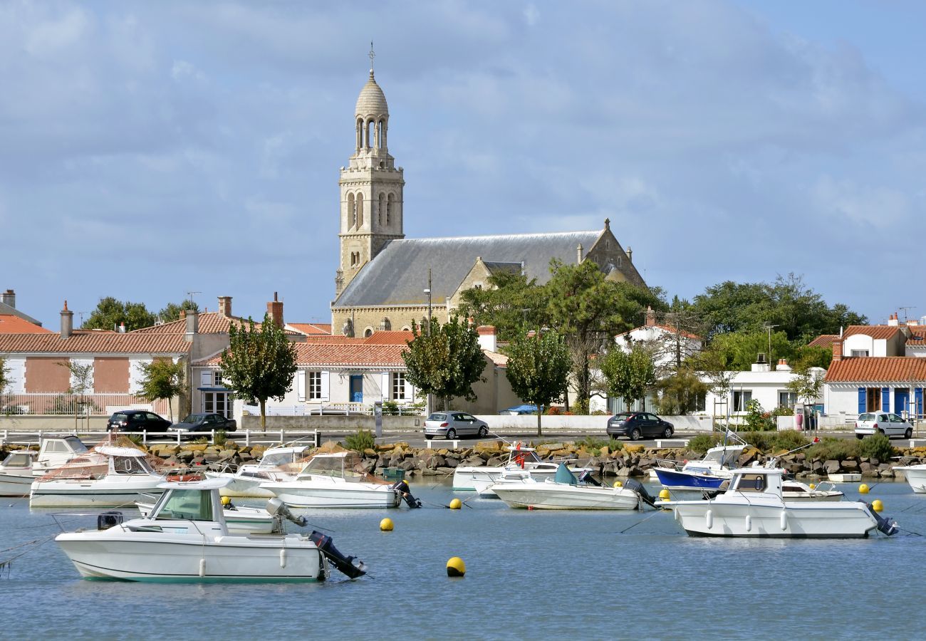 Maison à Saint-Gilles-Croix-de-Vie - La Maison Bleue : À 8 à St Gilles-Croix-de-Vie