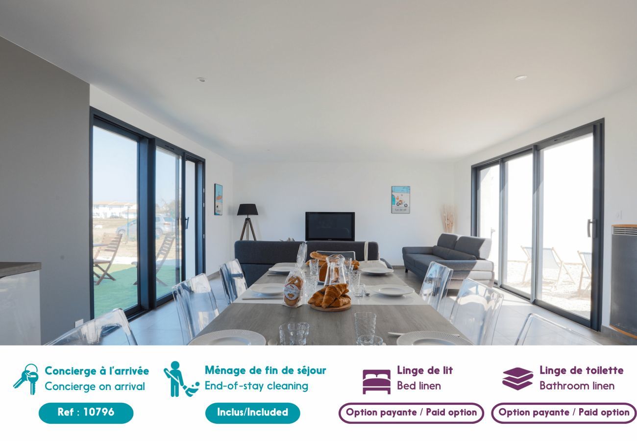 Maison à Le Bois-Plage-en-Ré - Maison tout confort 4 adultes et 4 enfants