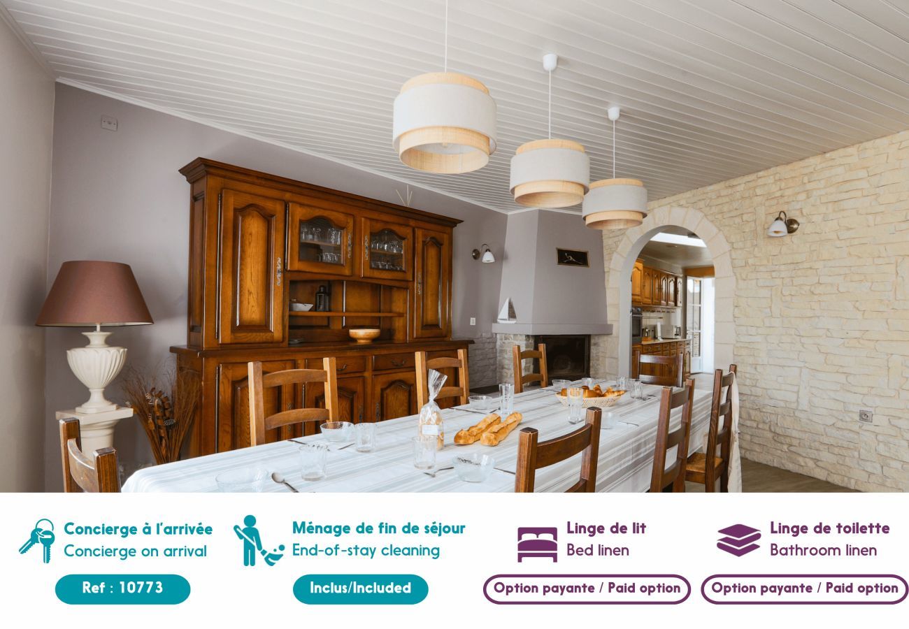 Maison à Le Bois-Plage-en-Ré - Charmante maison pour 10 personnes
