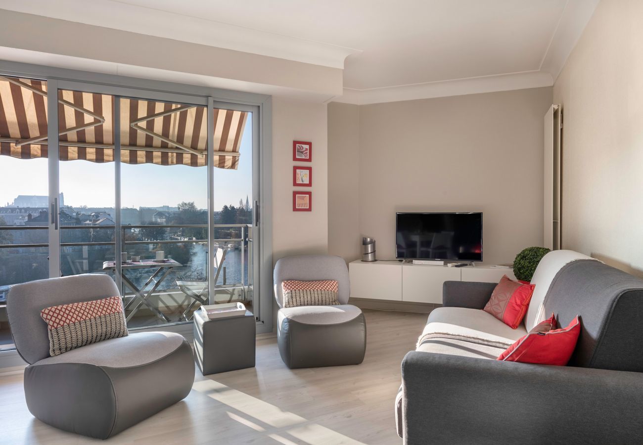 Appartement à Nantes - Appartement avec vue sur l'Erdre pour 4 personnes